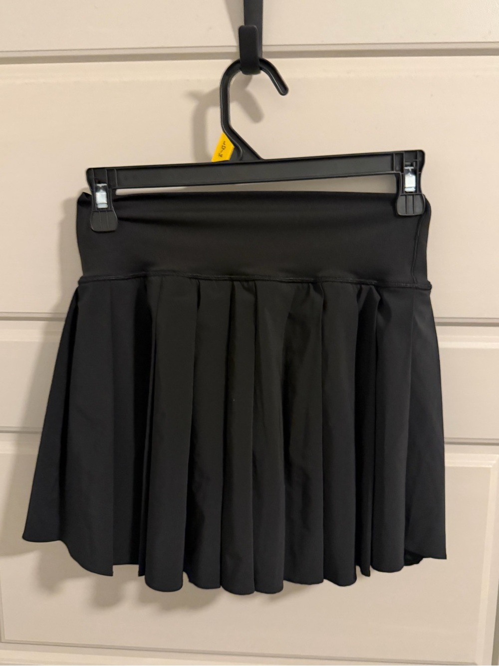 Yogalicious Black Pleated Skater Skirt